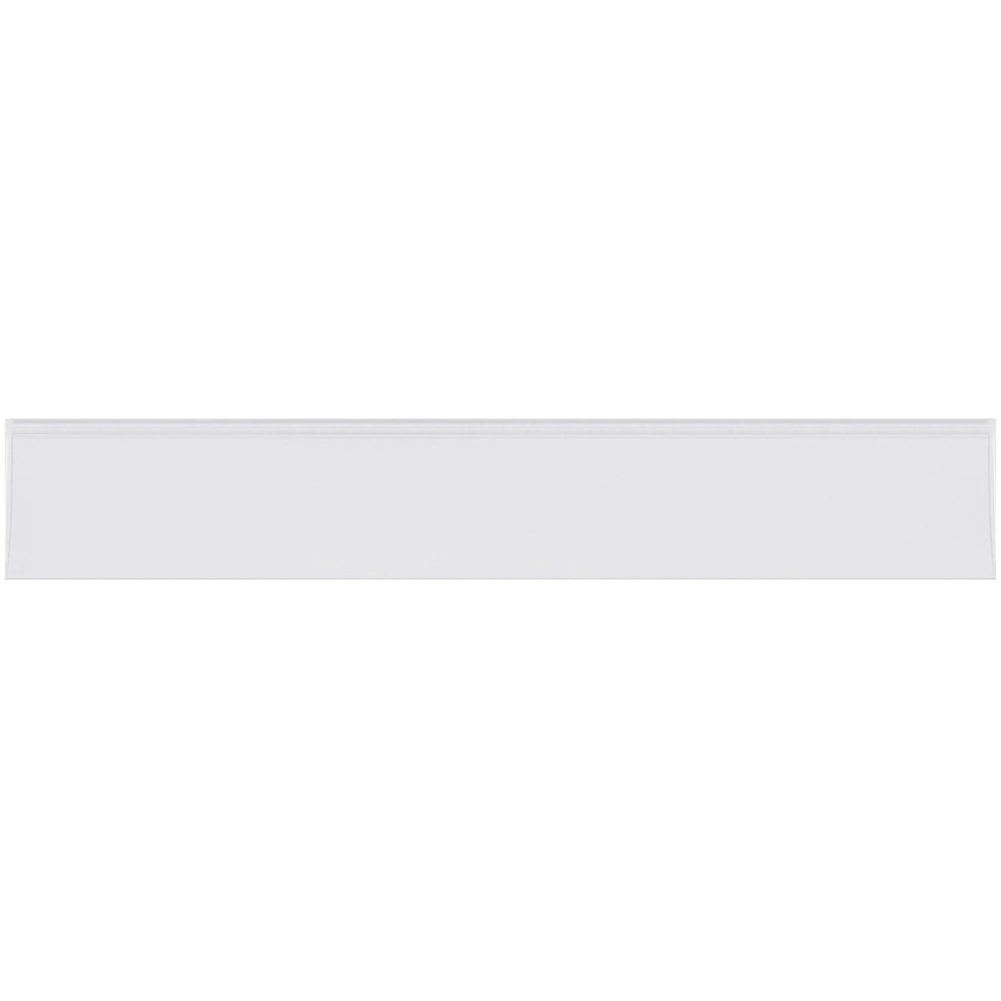 1 x 6" Open-Edge™ Plastic Label Holders