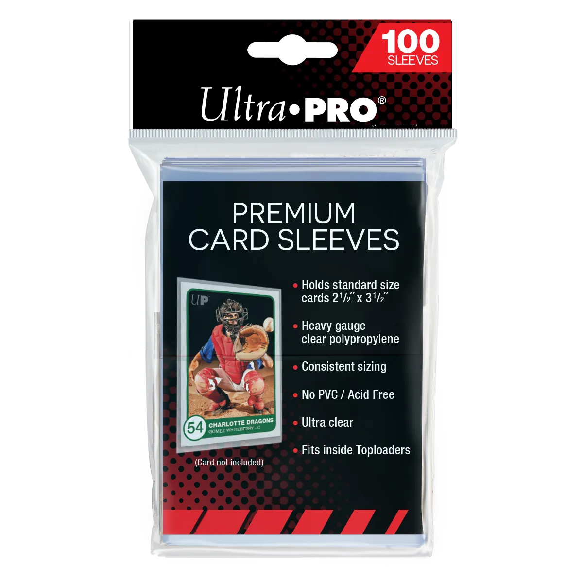 2.5" x 3.5" Premium Card Sleeves (100ct)