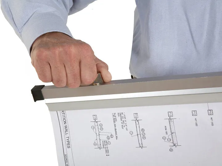 30 Inch Hanging Clamps for Blueprints