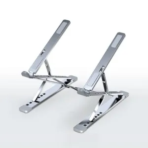 Adjustable Aluminum Cooling Pad Laptop Stand for Macbook Laptop Computer