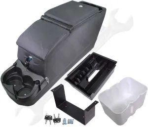 APDTY 112862 Locking Center Storage Console