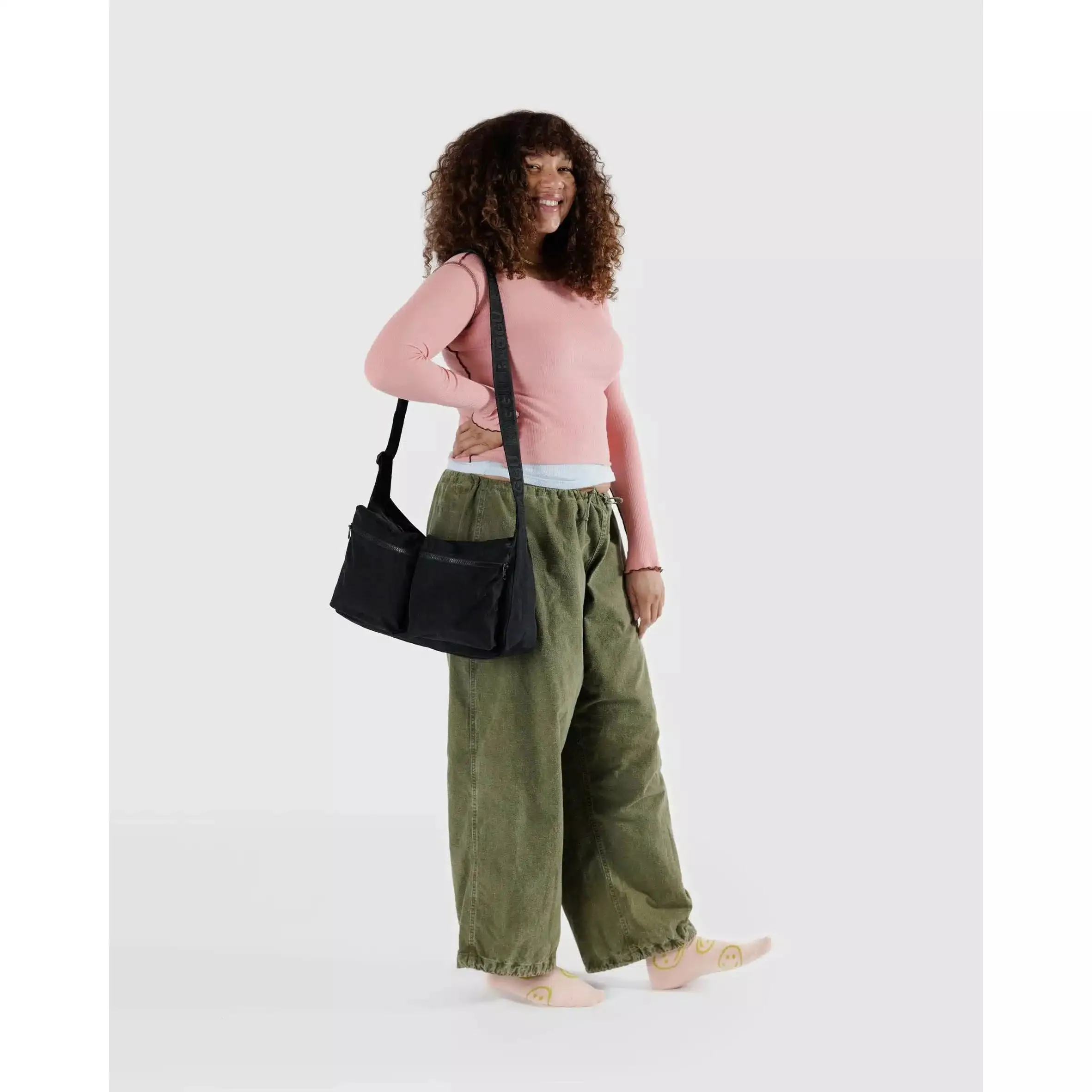 Baggu - Large Cargo Crossbody bag - Black