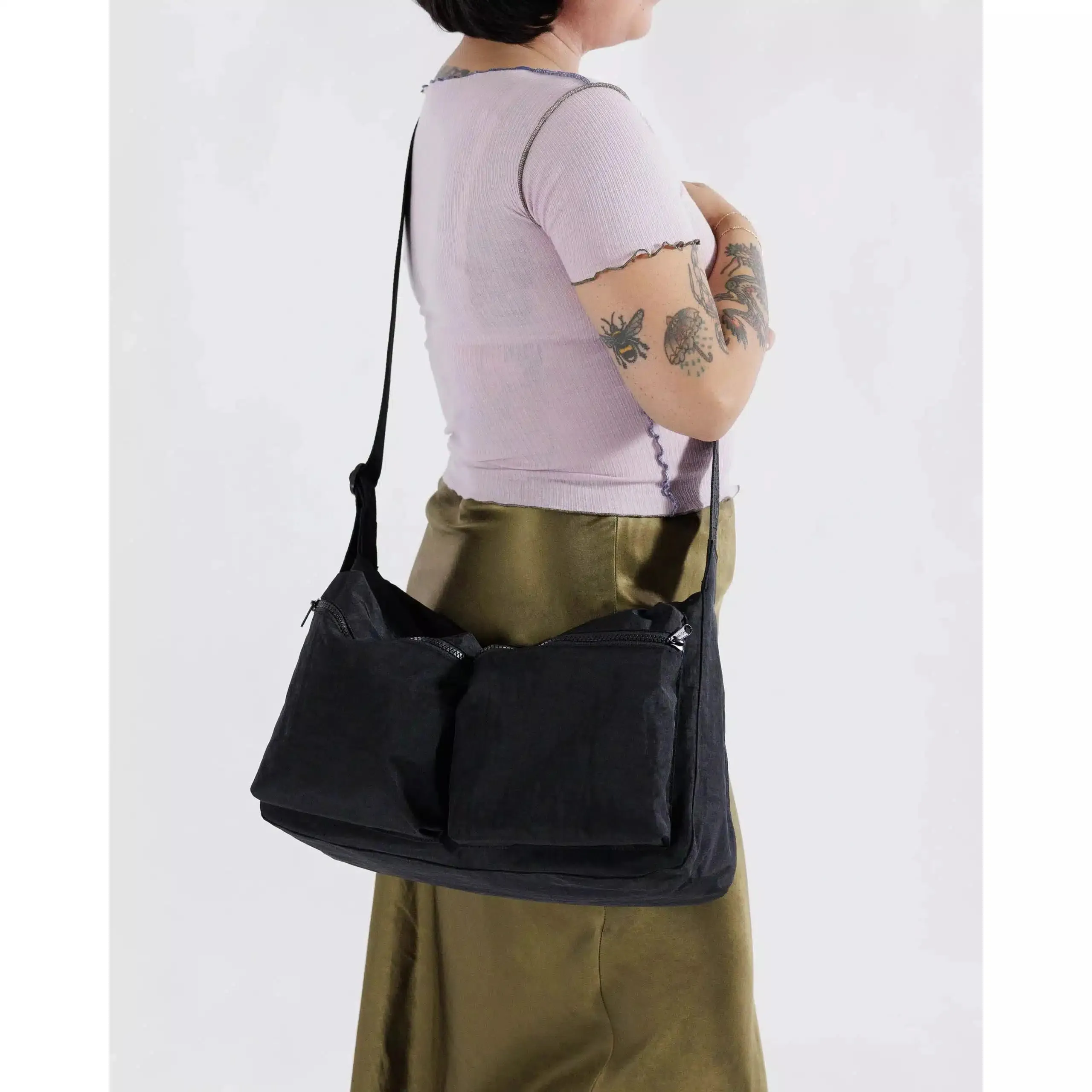 Baggu - Large Cargo Crossbody bag - Black