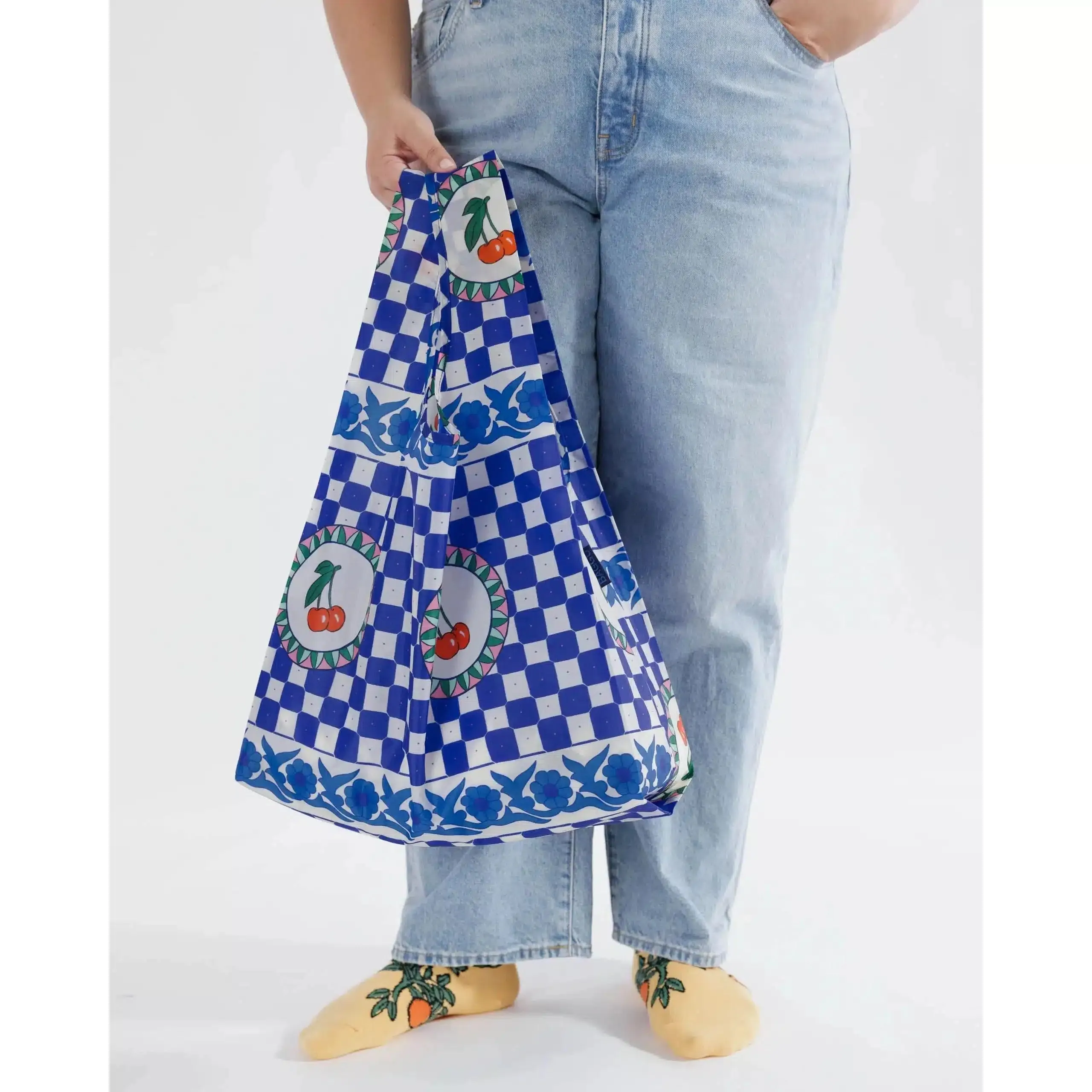 Baggu - Standard Baggu reusable bag - Cherry Tile