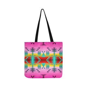 Between the Cascade Mountains Reusable Shopping Bag (Two sides)