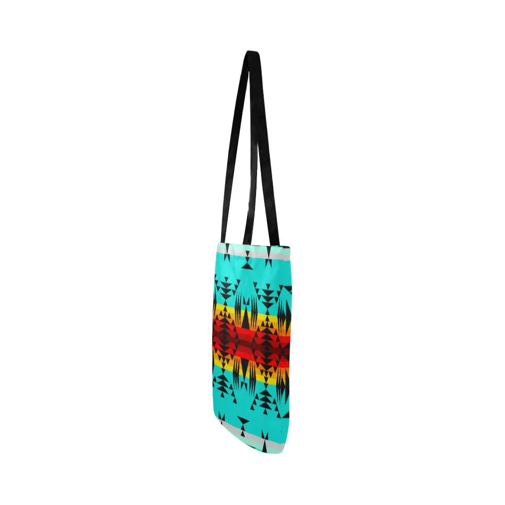 Between the Mountains Reusable Shopping Bag (Two sides)