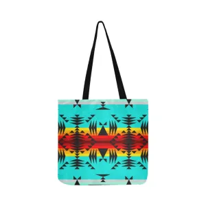 Between the Mountains Reusable Shopping Bag (Two sides)
