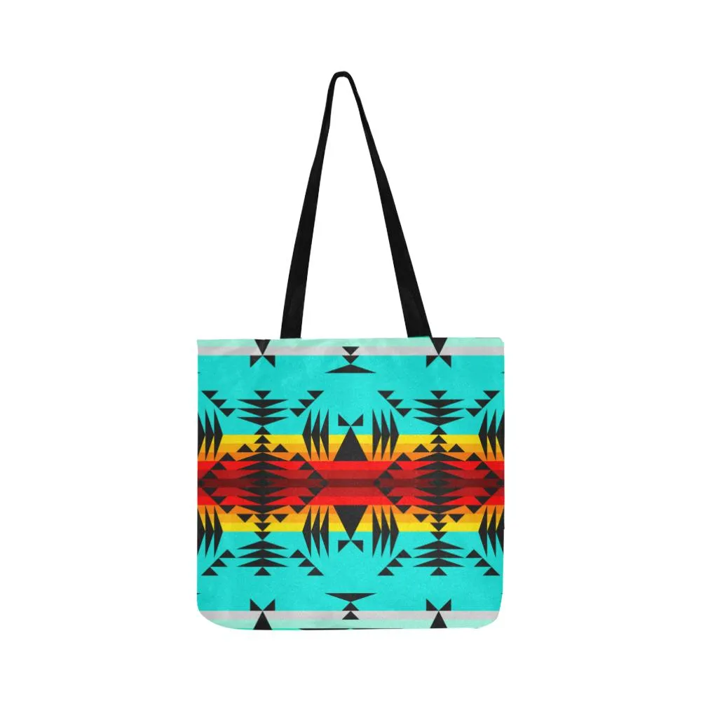 Between the Mountains Reusable Shopping Bag (Two sides)
