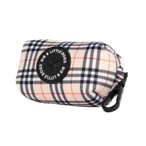 Big & Little Dogs Poop Bag Holder: Nova Plaid