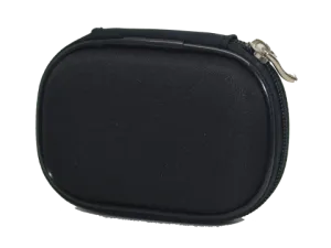 Black Zippered Hearing Aid Case - Unlabeled