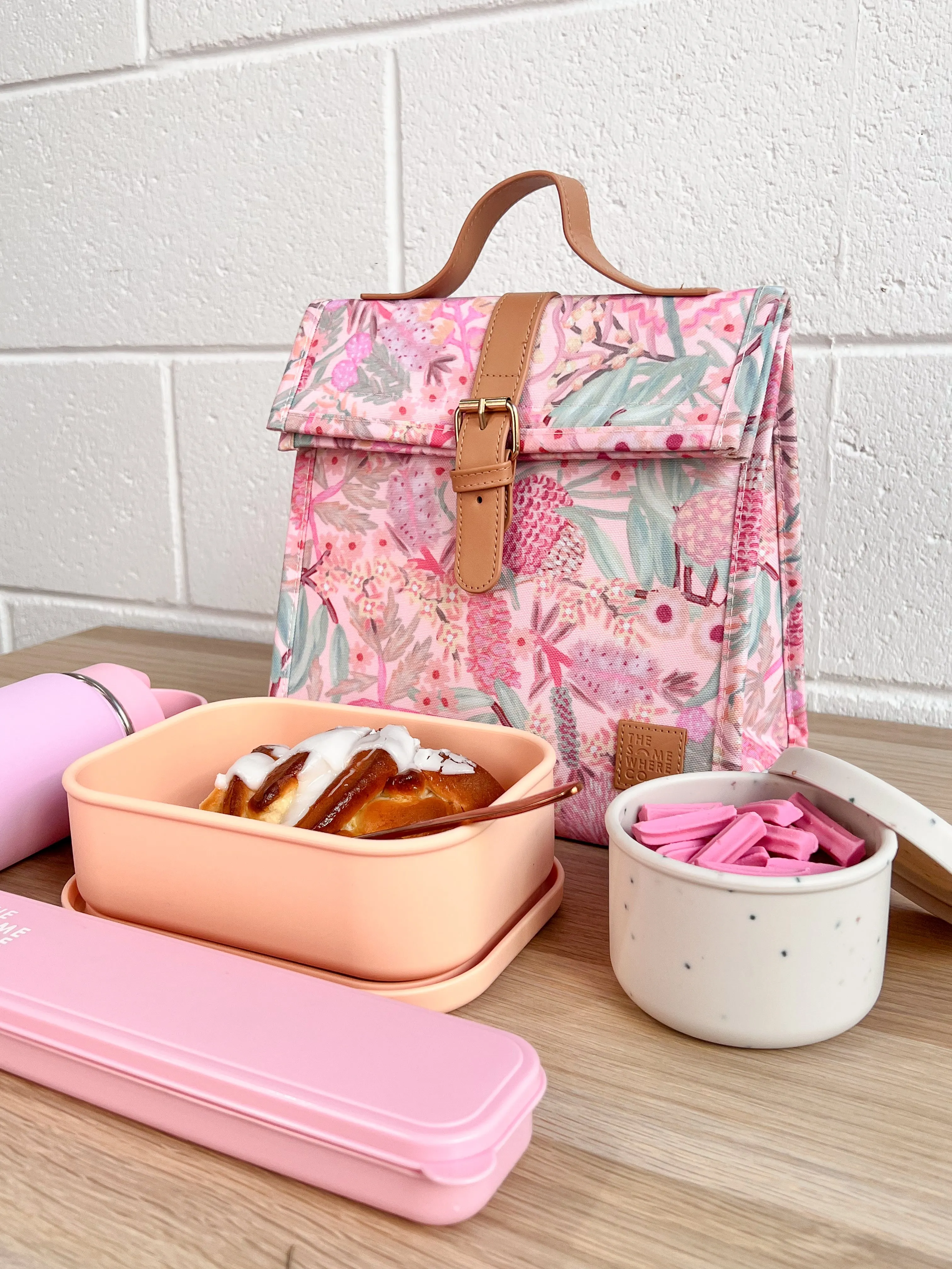Blush Silicone Lunch Box
