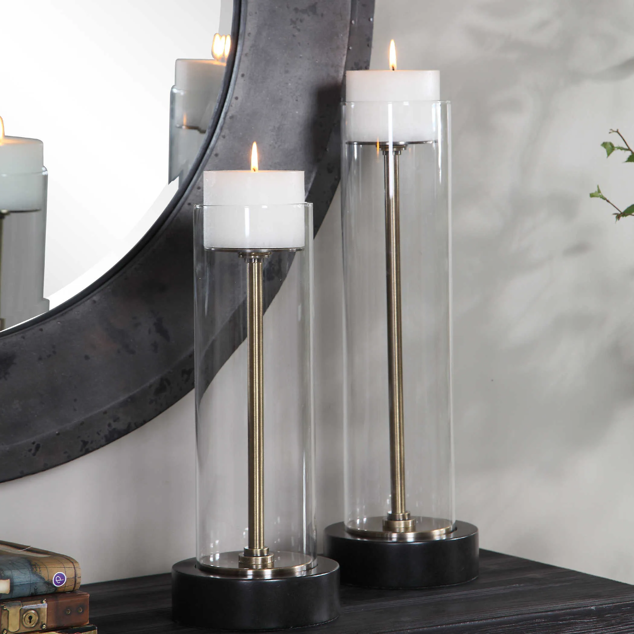 Charvi Candle Holders- Set of 2