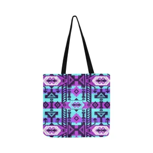 Chiefs Mountain Moon Shadow Reusable Shopping Bag (Two sides)