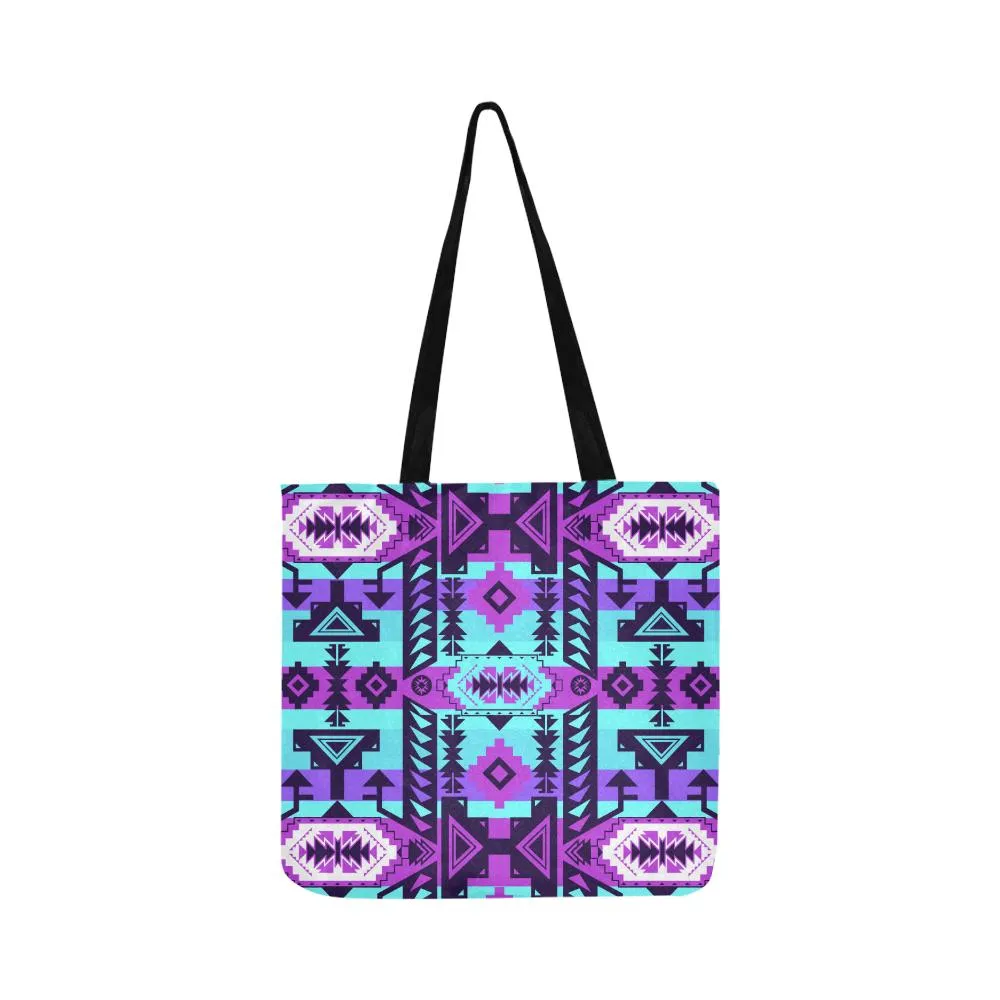 Chiefs Mountain Moon Shadow Reusable Shopping Bag (Two sides)