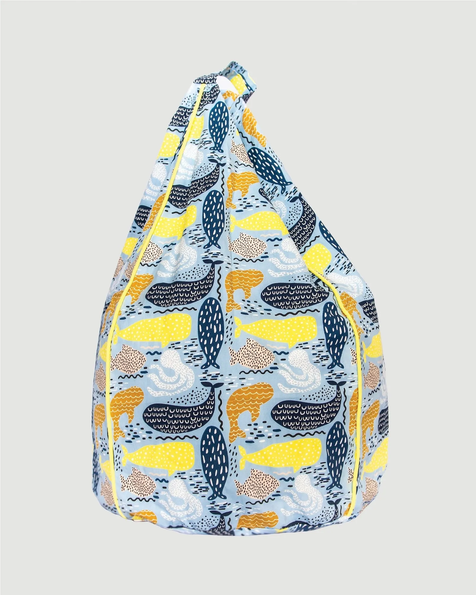 Cocoon Couture Bean Bag Cover - Whale - Small