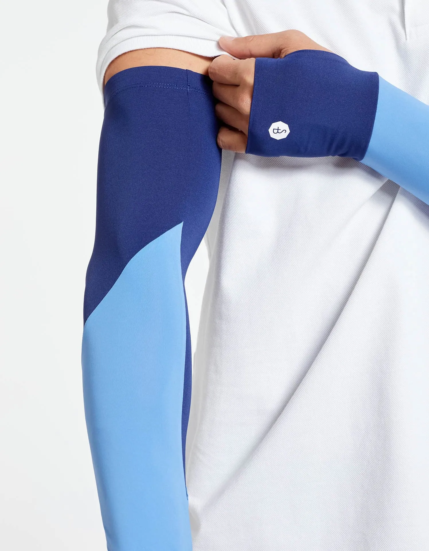 Colour Block Arm Sleeves UPF 50  Coolasun Breeze Collection
