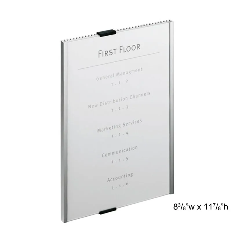 Deluxe Aluminum InfoSign Sign Holders