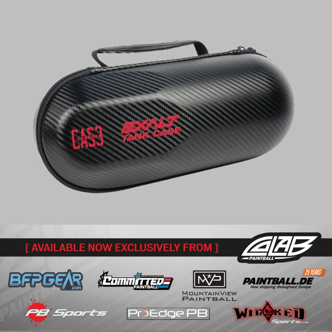 Exalt Carbon Tank Case - Black/Red