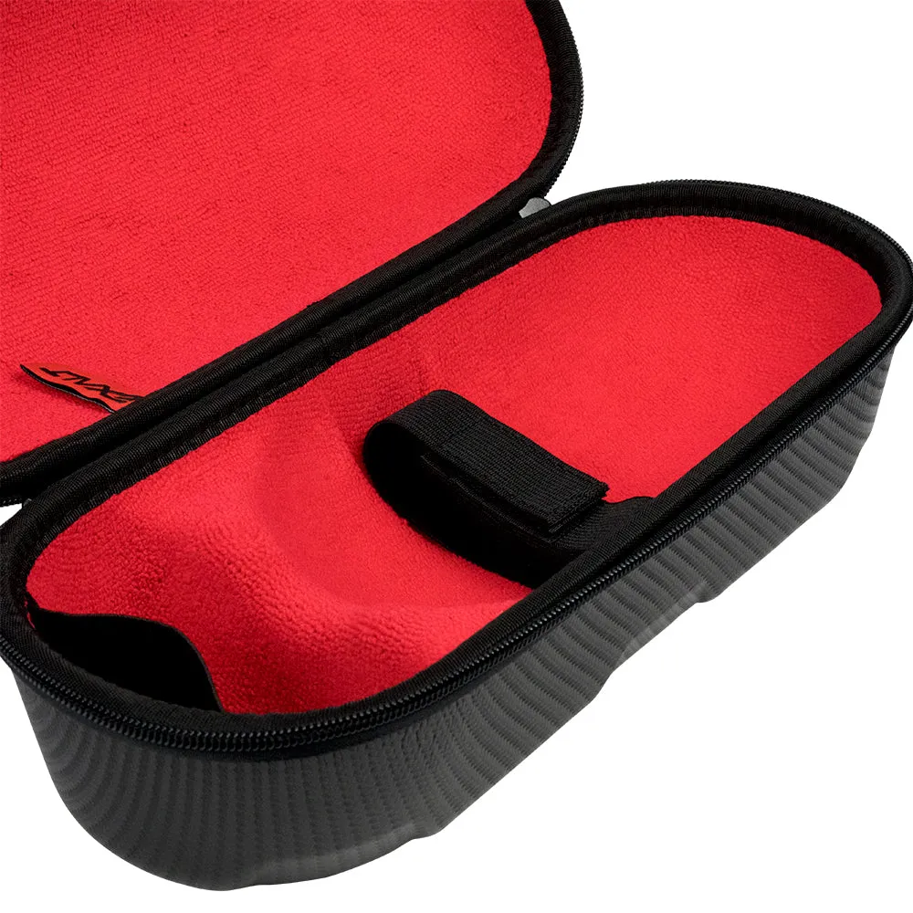 Exalt Carbon Tank Case - Black/Red