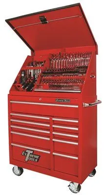 Extreme Tools Pws Series 41 In. Extreme Portable Workstation' Textured Red