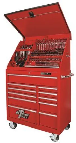 Extreme Tools Pws Series 41 In. Extreme Portable Workstation' Textured Red