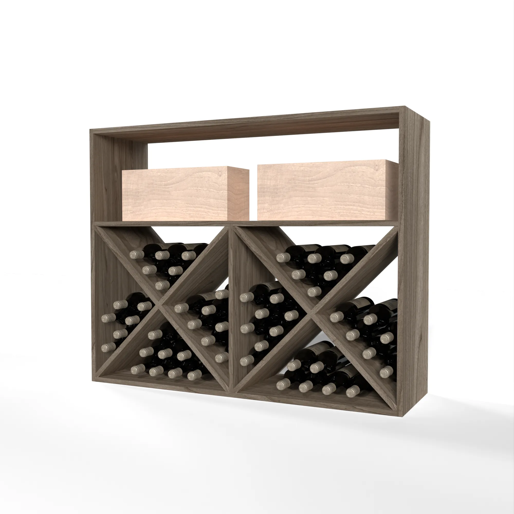 GrandCellar™ - 10 Column Full-Depth X Bin - 36"