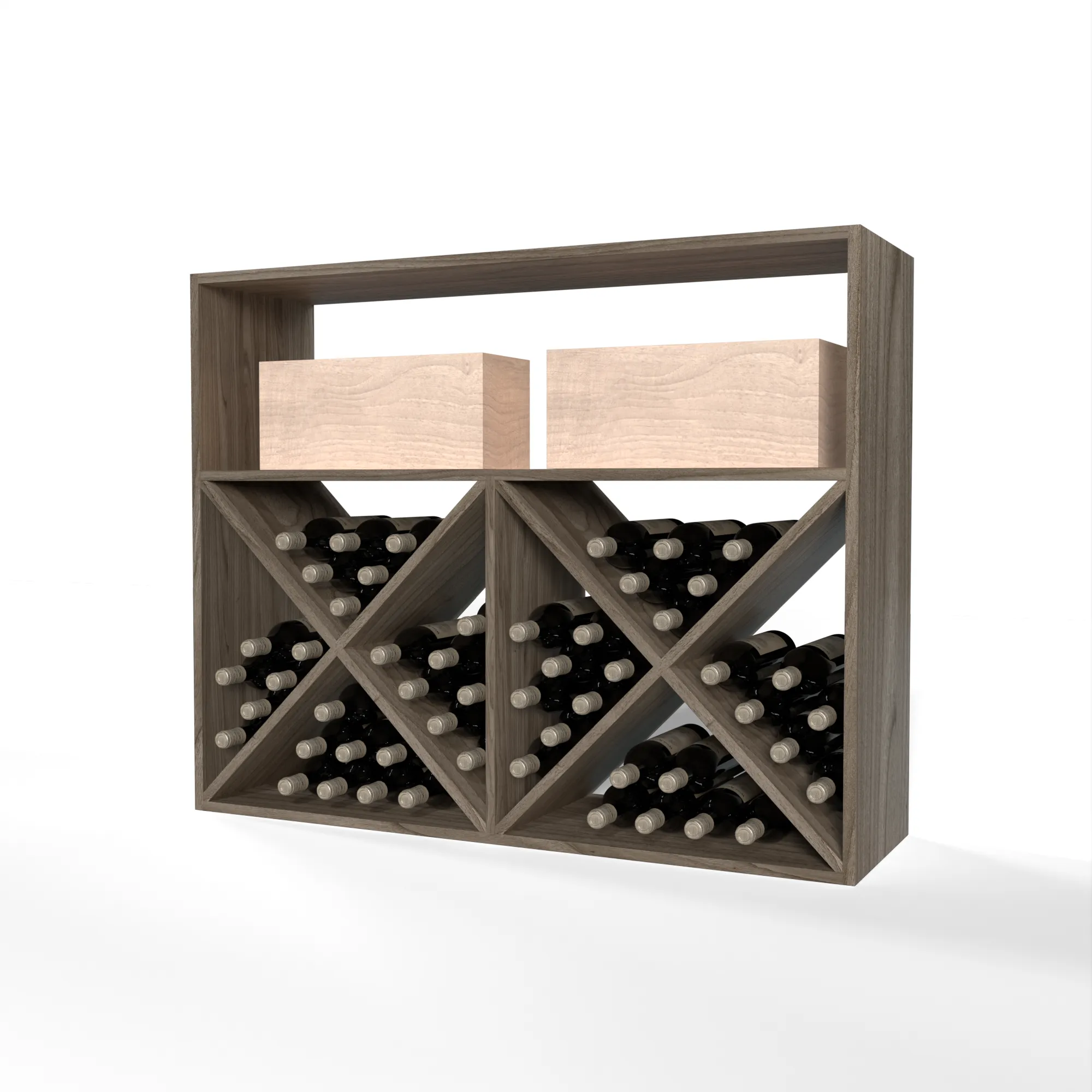 GrandCellar™ - 10 Column Full-Depth X Bin - 36"