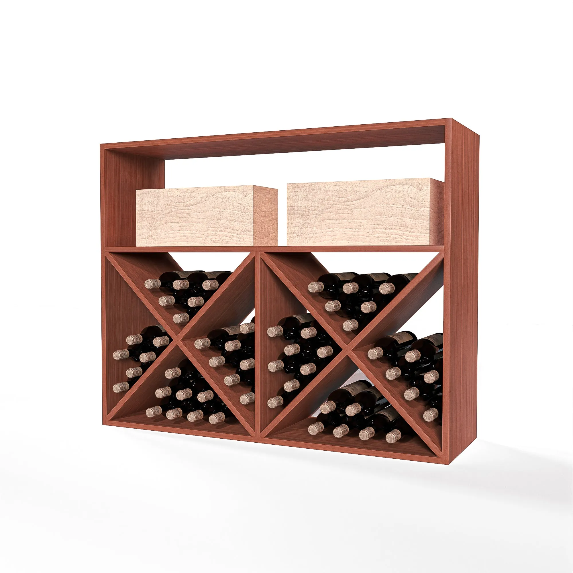 GrandCellar™ - 10 Column Full-Depth X Bin - 36"