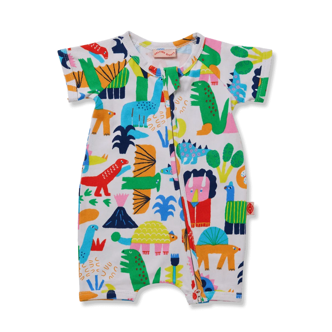 Halcyon Nights Our Land Before Short Sleeve Zip Suit