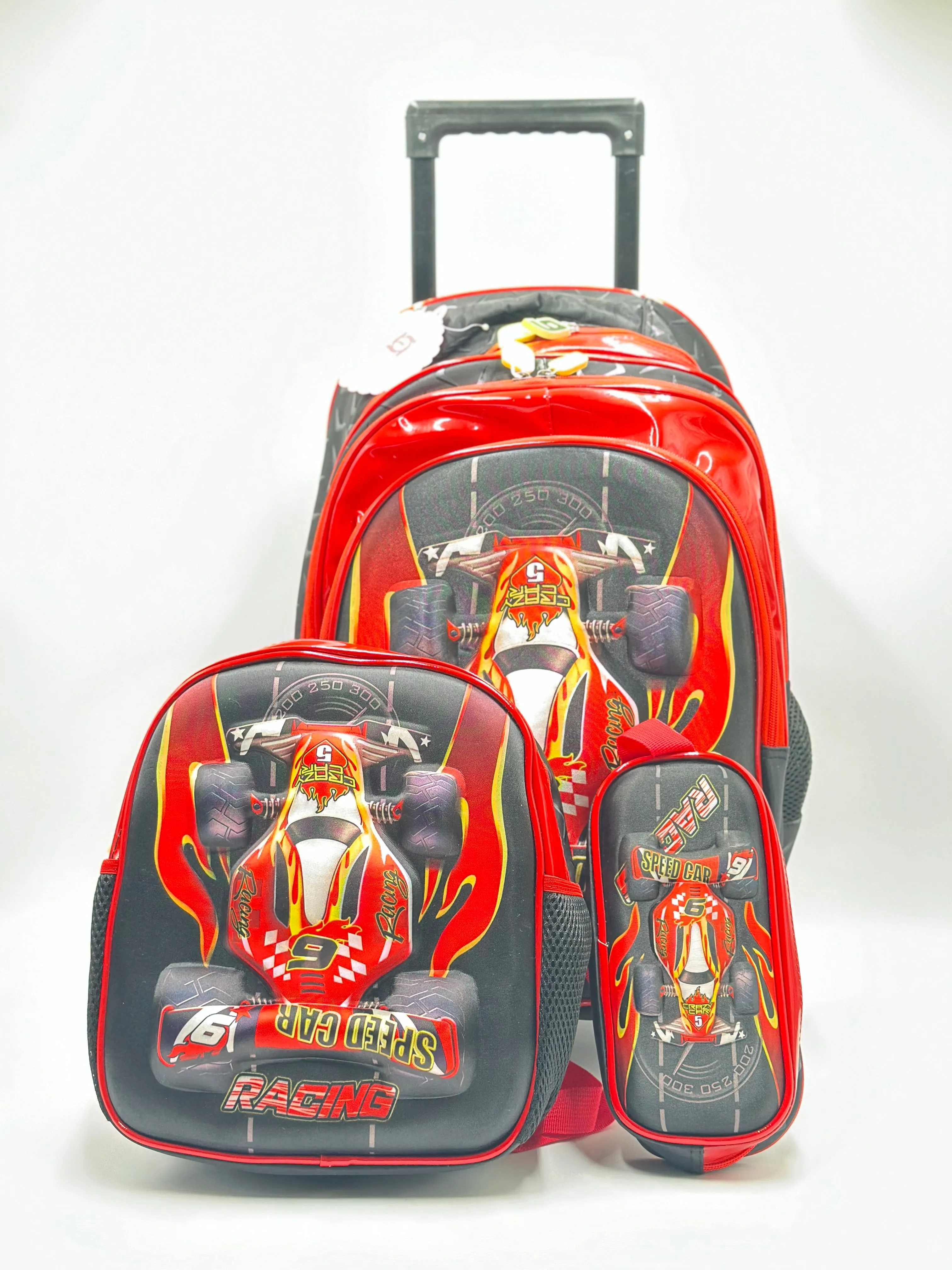 Ik007A-17t Formula 3pcs Trolley Red