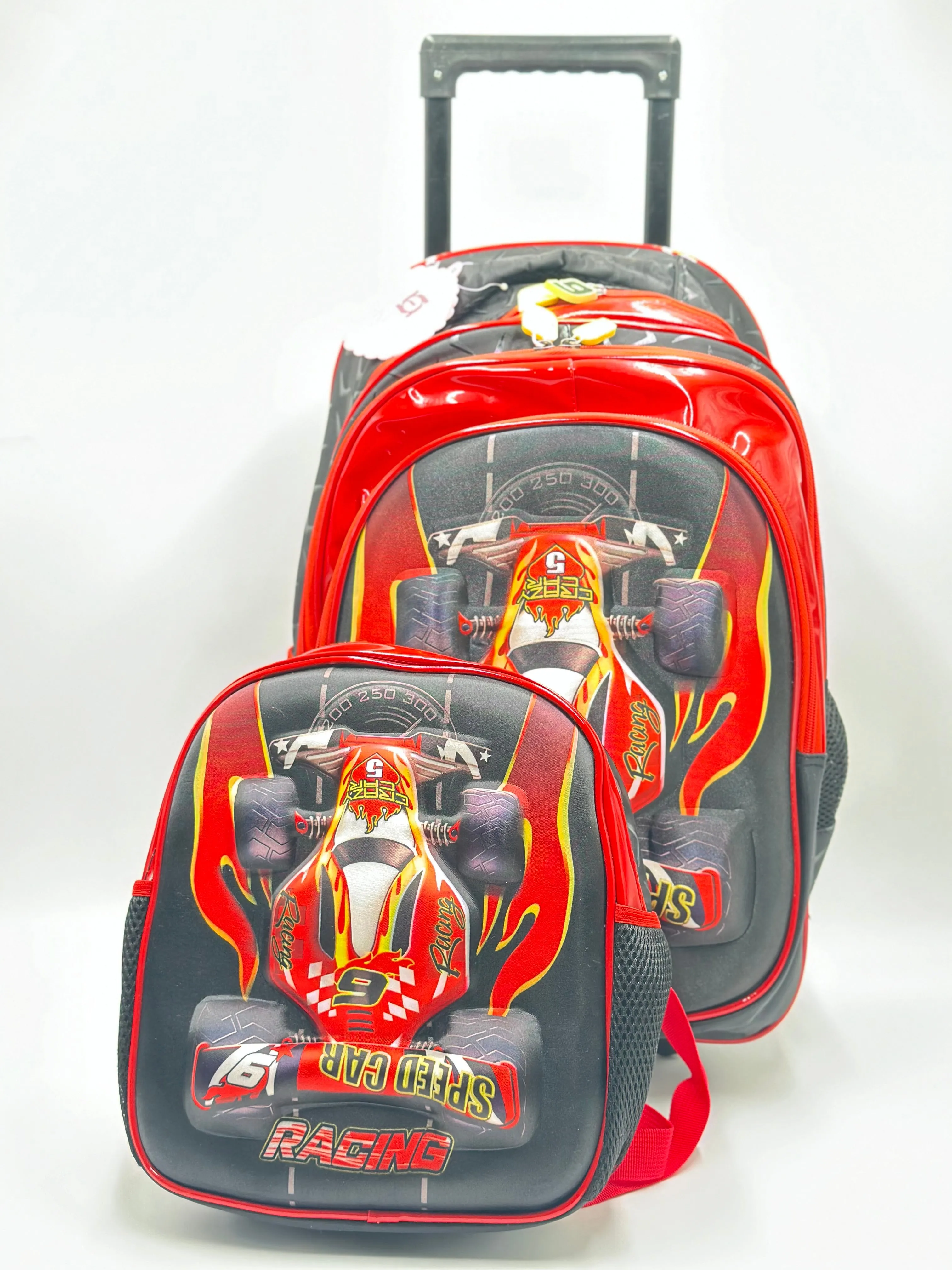 Ik007A-17t Formula 3pcs Trolley Red