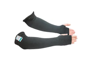 KEZZLED®- safety sleeves, safety products, Protective Arm Sleeves, Arm Guards Thumb Hole Black