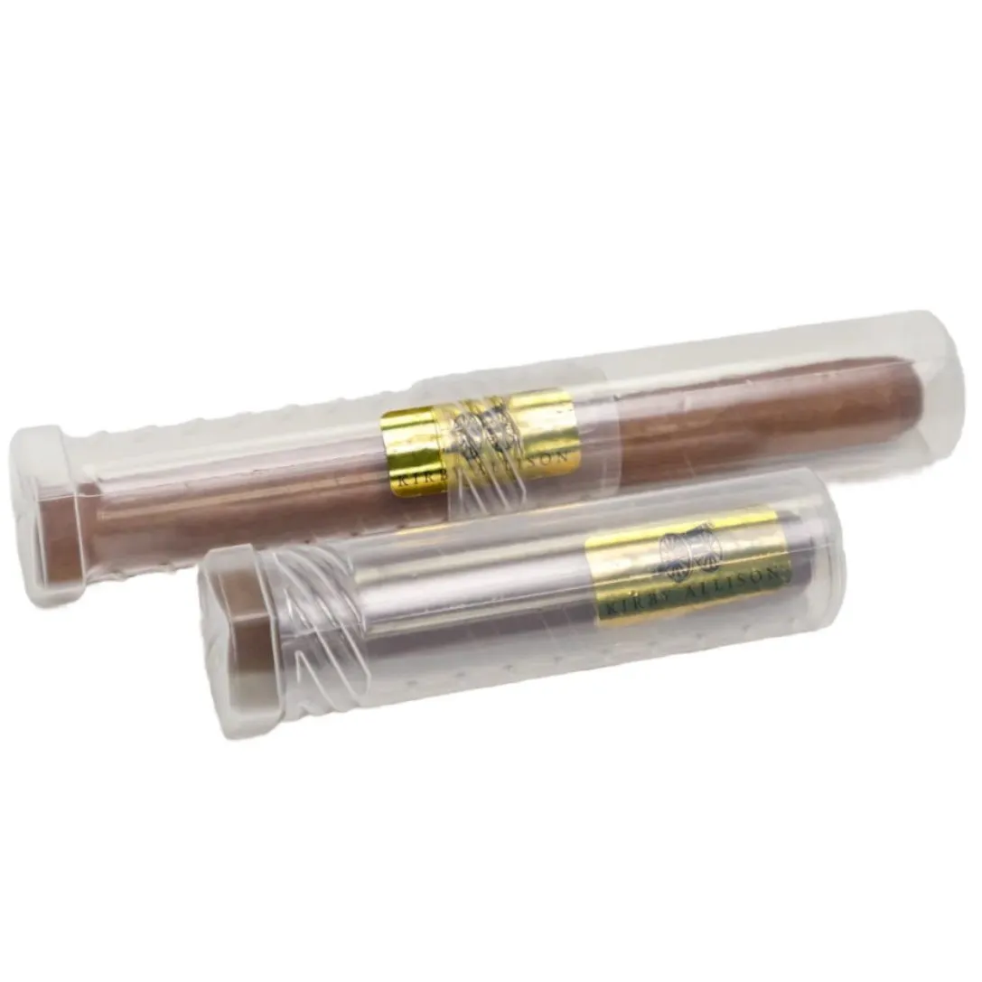 Set of 5 Kirby Allison Plastic Cigar Storage Tubes - Premium Quality