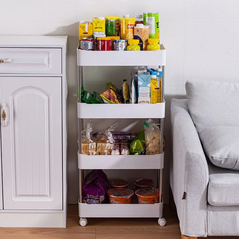 Kitchen Organizer, Kitchen Accessories, Home Storage Shelves, Mobile Storage Racks and Order