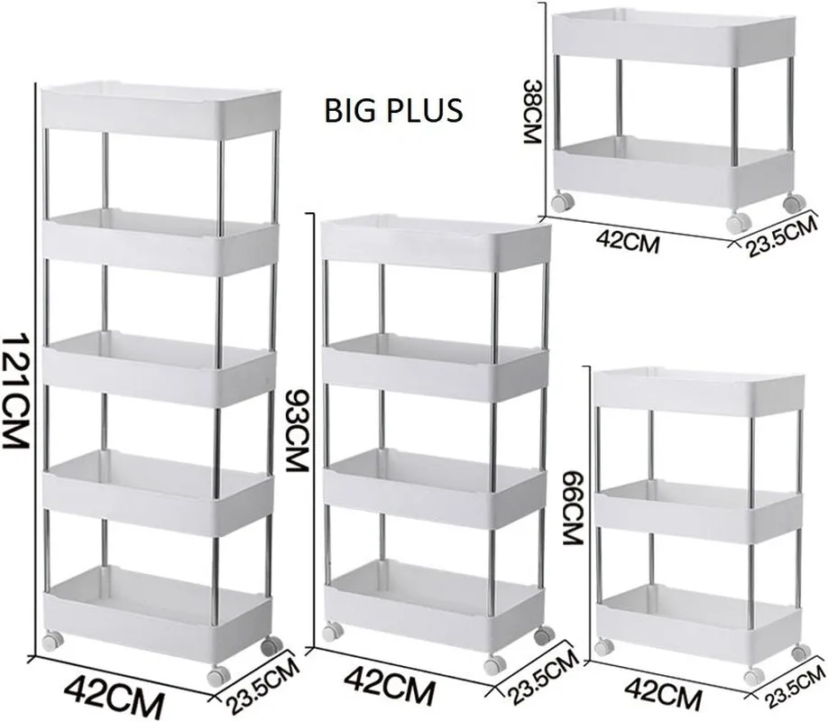 Kitchen Organizer, Kitchen Accessories, Home Storage Shelves, Mobile Storage Racks and Order