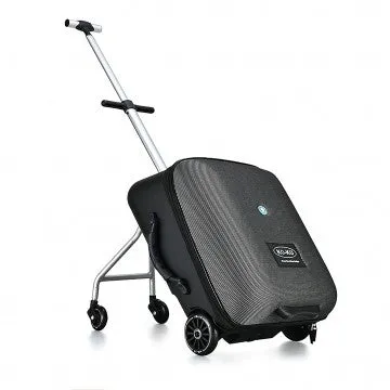 Koku Baby Travel Stroller and Ride-On Expandable Cabin Size Luggage - Sleek Black Design