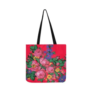 Kokum's Revenge- Dahlia Reusable Shopping Bag (Two sides)