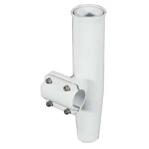 Lee's Clamp-On Rod Holder - White Aluminum - Horizontal Mount - Fits 1.660 O.D. Pipe [RA5203WH]