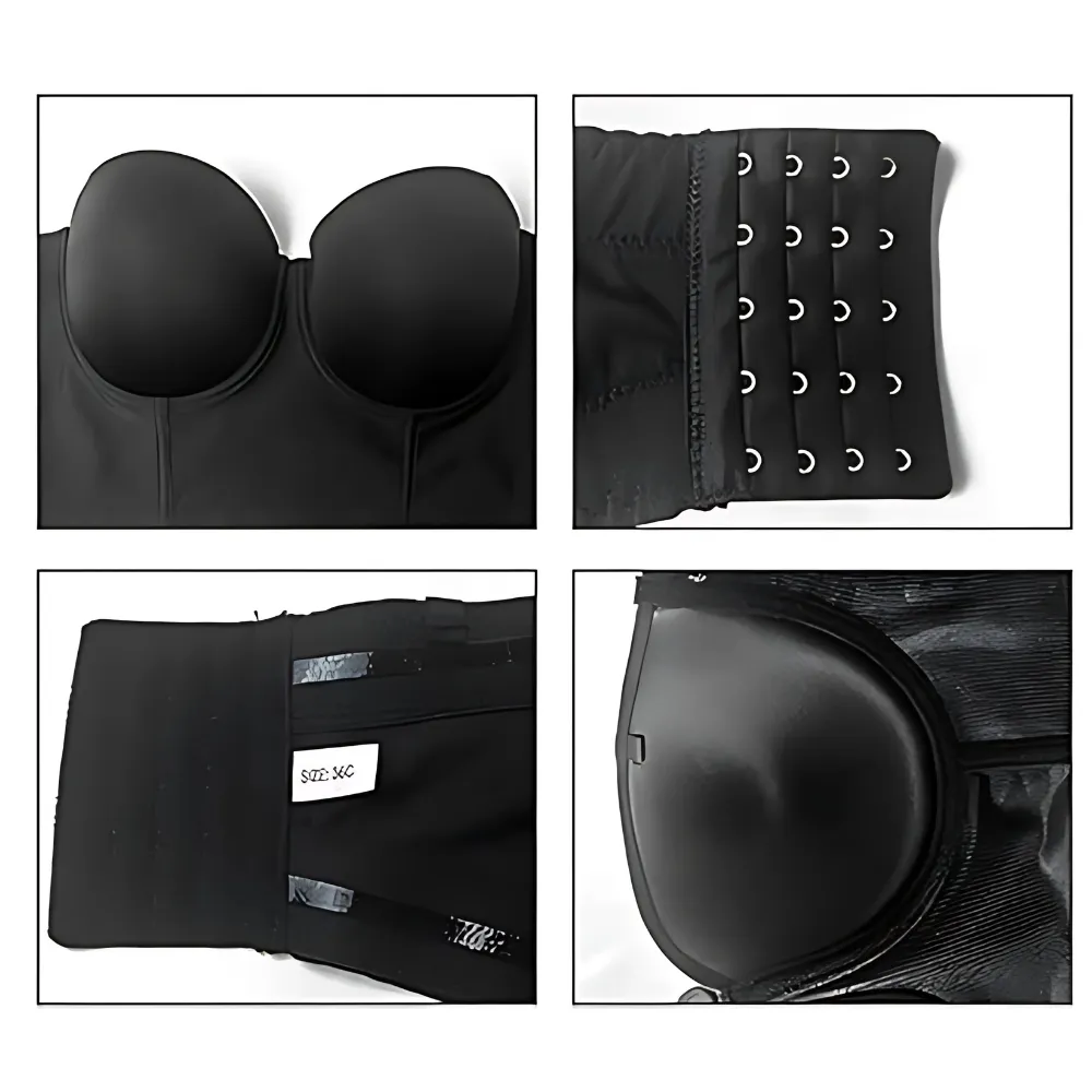 Magic Convertible Strapless Push Up Corset Posture Bra