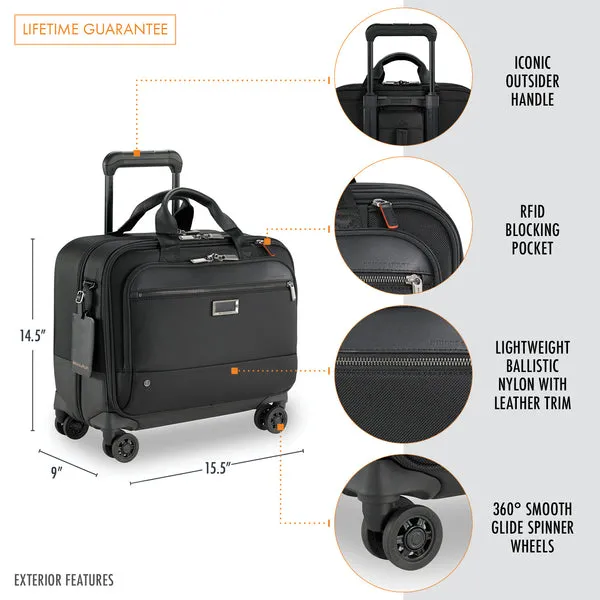 Medium Spinner Brief - @Work Collection #KR420SP