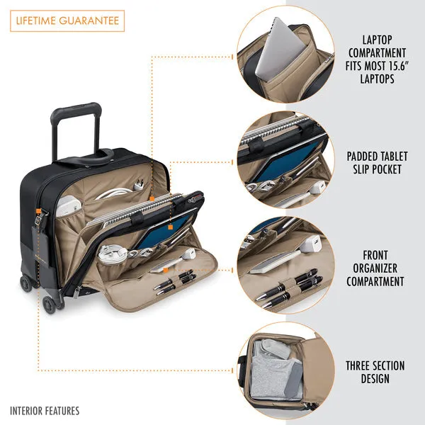 Medium Spinner Brief - @Work Collection #KR420SP