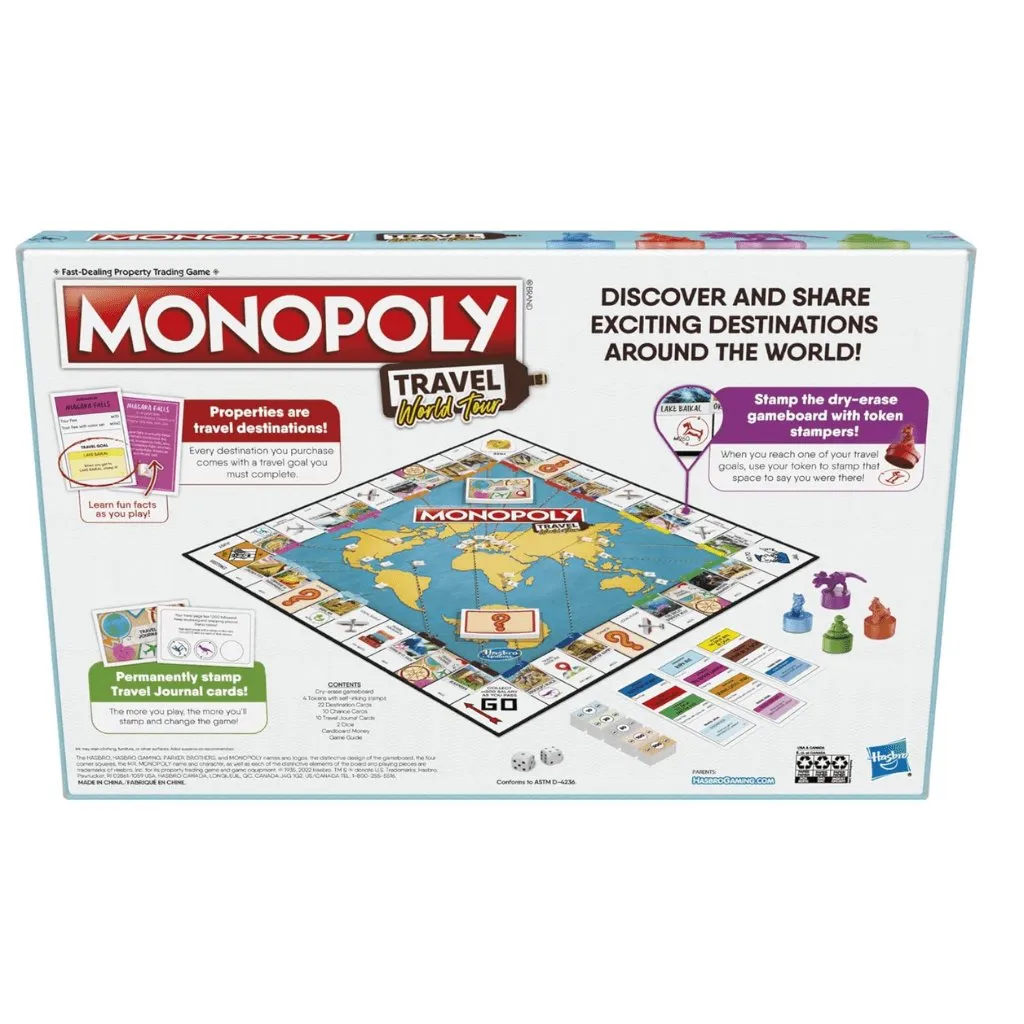 Monopoly Travel and World Tour