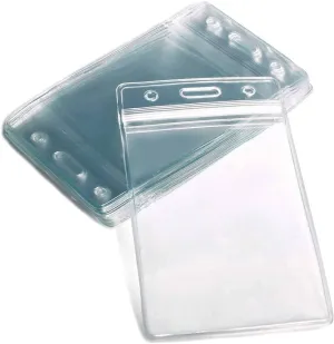 Name  Card Holder Partner NB091  vertical  (soft plastic with clip)