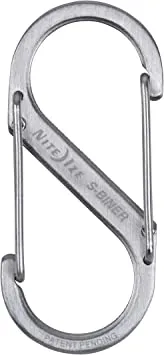 Nite Ize SB234-03-11 S-Biner, Dual Carabiner-Stainless, 3 Pack