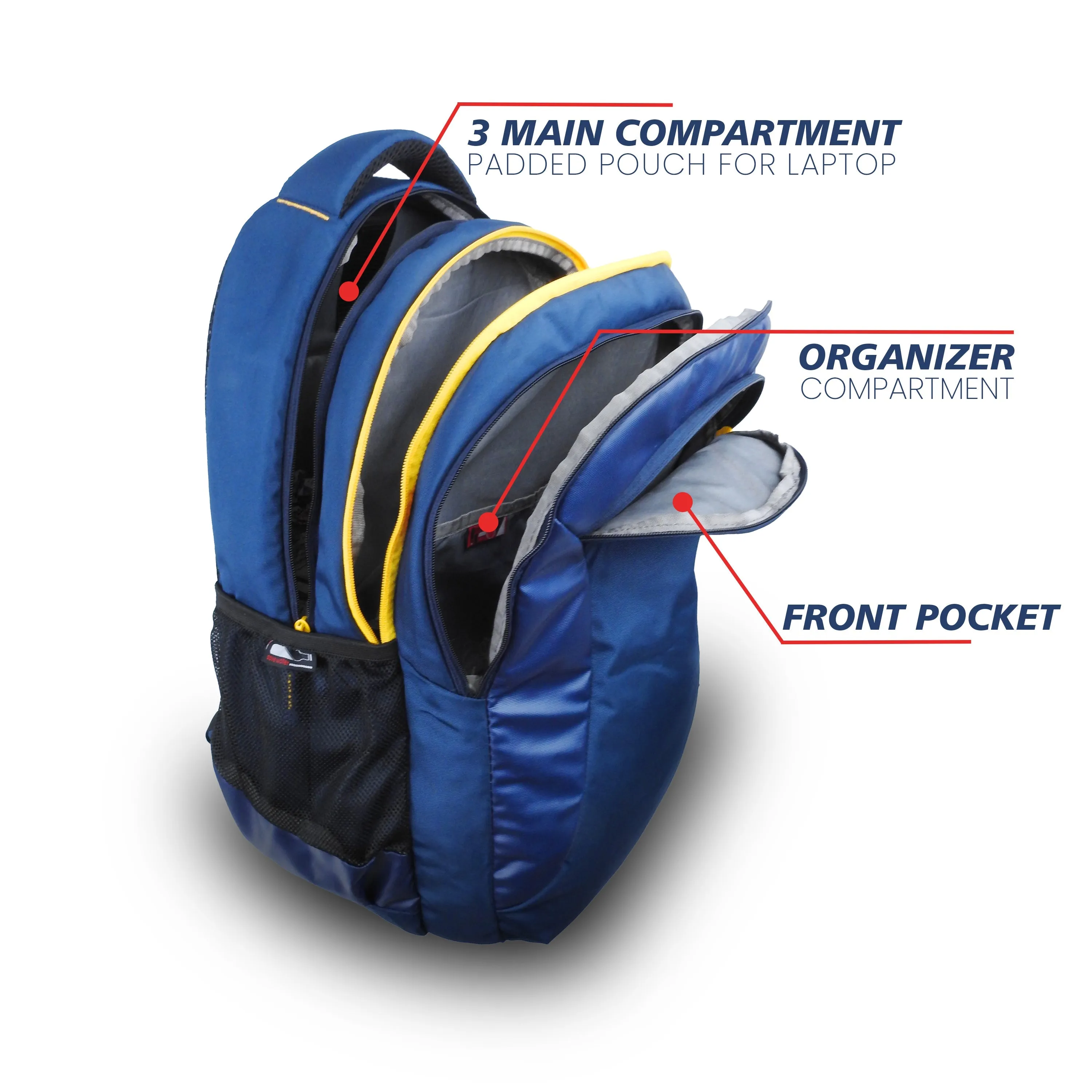 Oslo Laptop Bag - Blue