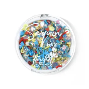 Picket Fence Studios Sequin Mix Plus - Birthday Celebrations