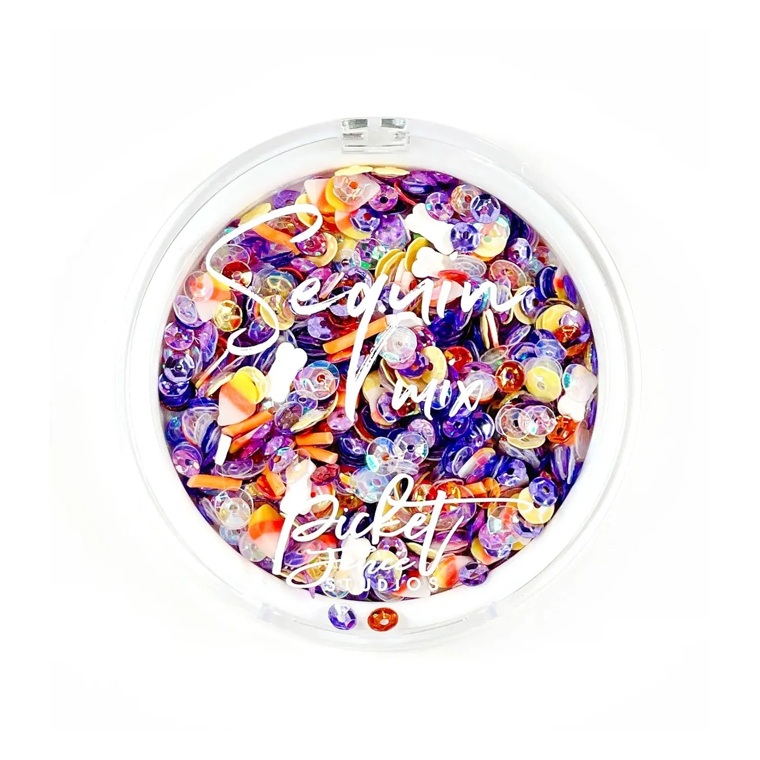 Picket Fence Studios Sequin Mix Plus - Finally, Halloween