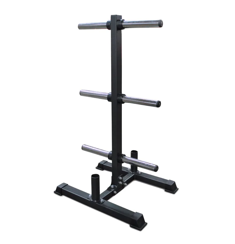 PL7350 Tall Bumper Plate Tree w/ 2 Bar Holders PRE ORDER