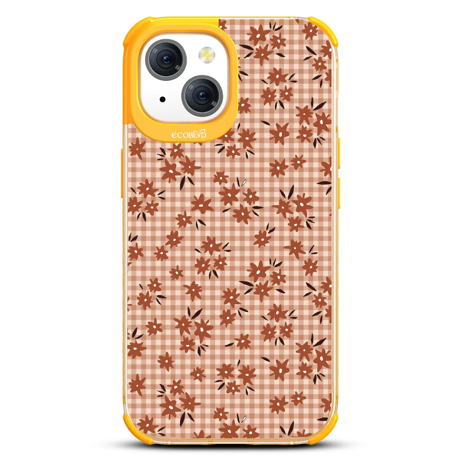 Plaid and Petals - Laguna Collection Case for Apple iPhone 15
