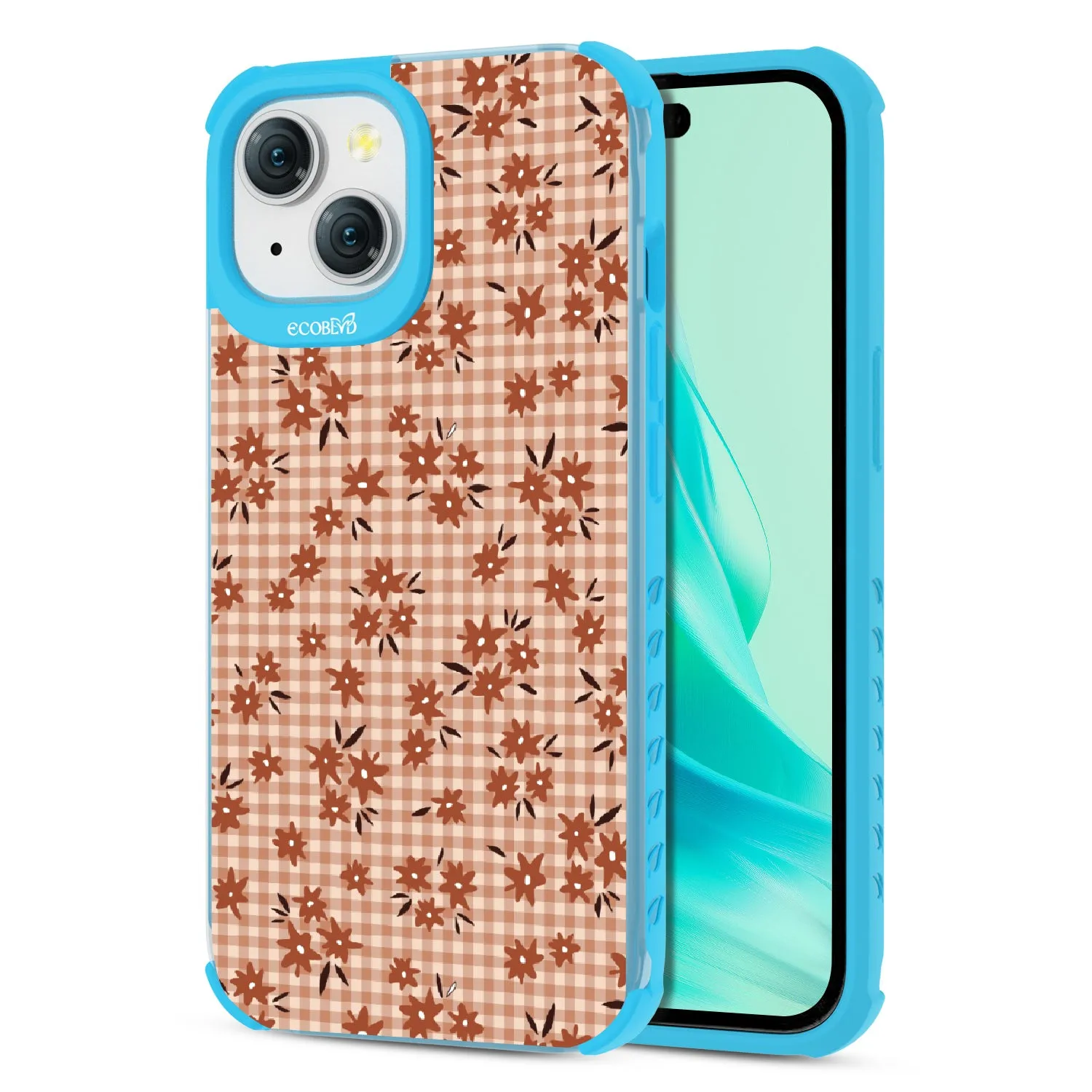 Plaid and Petals - Laguna Collection Case for Apple iPhone 15
